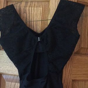 Black leotard